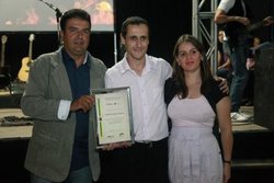 Diploma de Cidadania Honorária concedida pelo ver Alessandro Oliveira Apaza (representado pelo verea