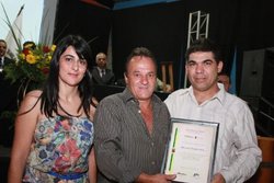 Diploma de Honra ao Mérito concedida pelo ver. José Donizete Mendes ao Sr. Marcone Pereira Silva