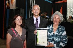 Diploma de Honra ao Mérito concedida pelo ver. José Mariano Oliveira ao Movimento "Mãe Peregrina"